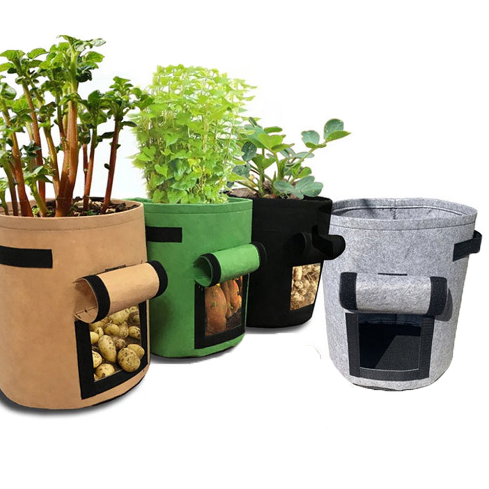 세이프티 부직포 화분 친환경화분 3가지사이즈, 브라운M, 1개 3,800원