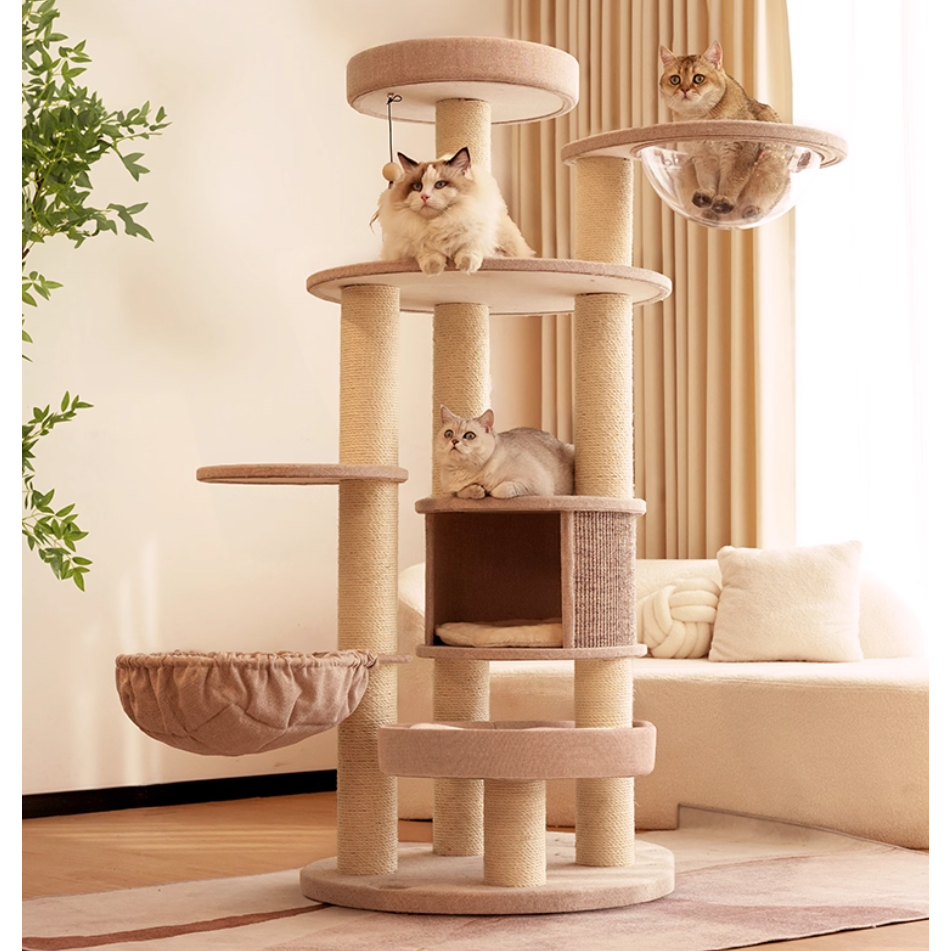 고양이캣타워 대형 원목 스크래쳐 캣폴, 1개, 포레스트 399,000원