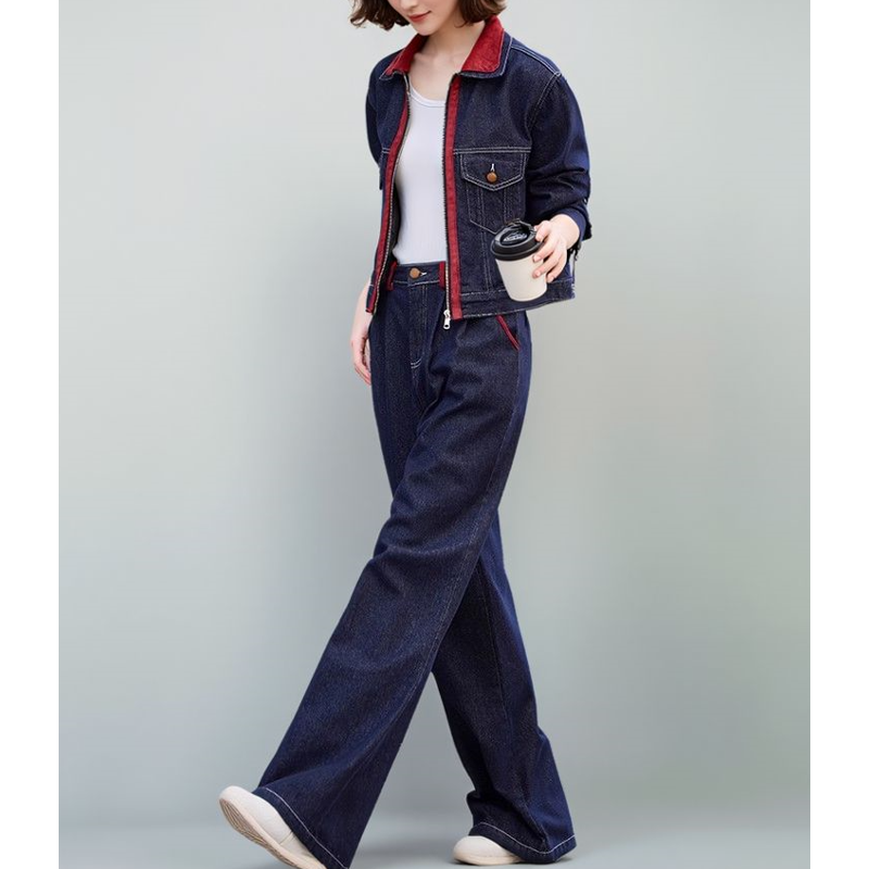 베루라 데님투피스 자켓팬츠세트 티으스투피스 51,900원