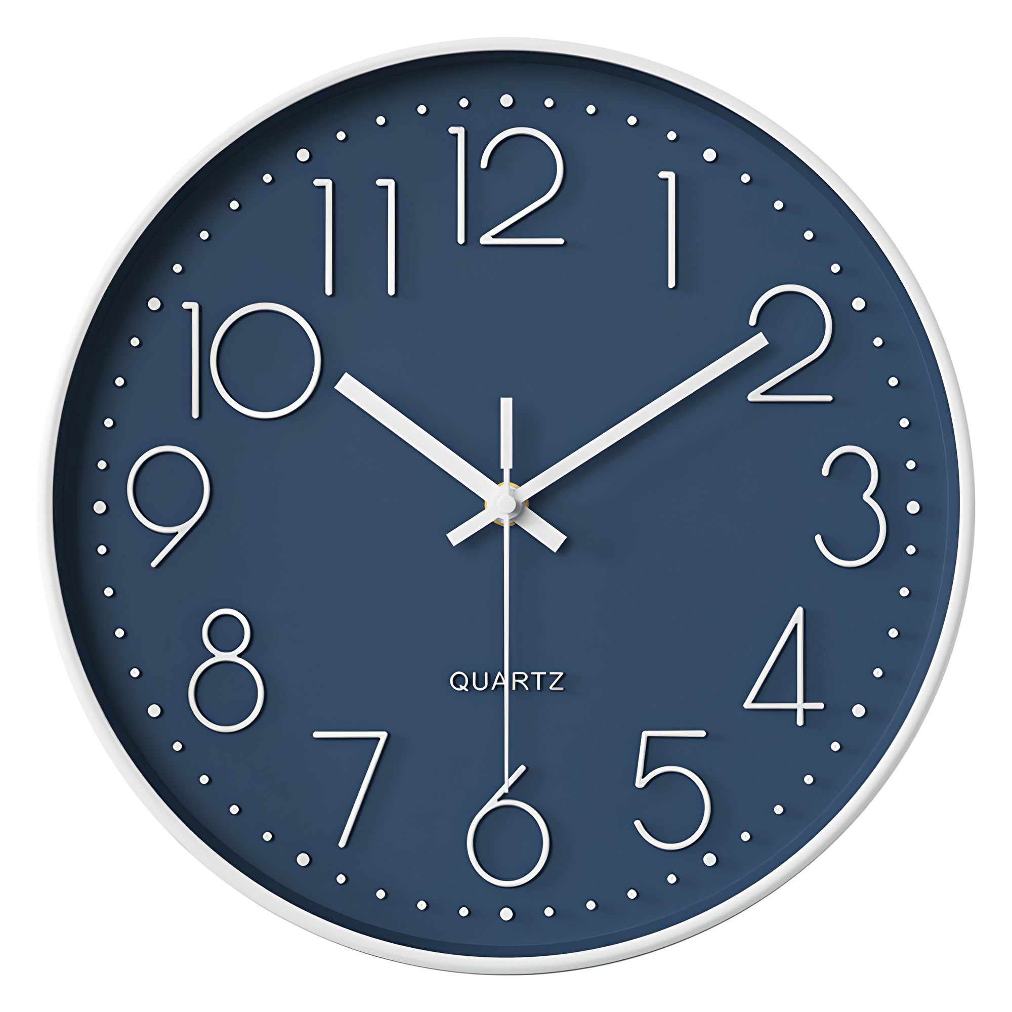 루아즈 인테리어 무소음 원형 아날로그 베이직 벽시계 30cm 5,350원