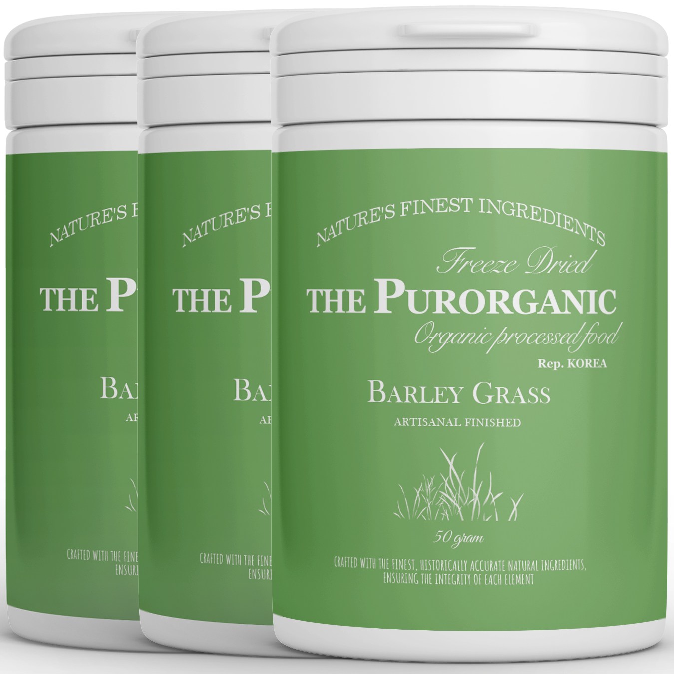 푸로가닉 동결건조 유기농 새싹보리 파우더, 3개, 50g 34,600원