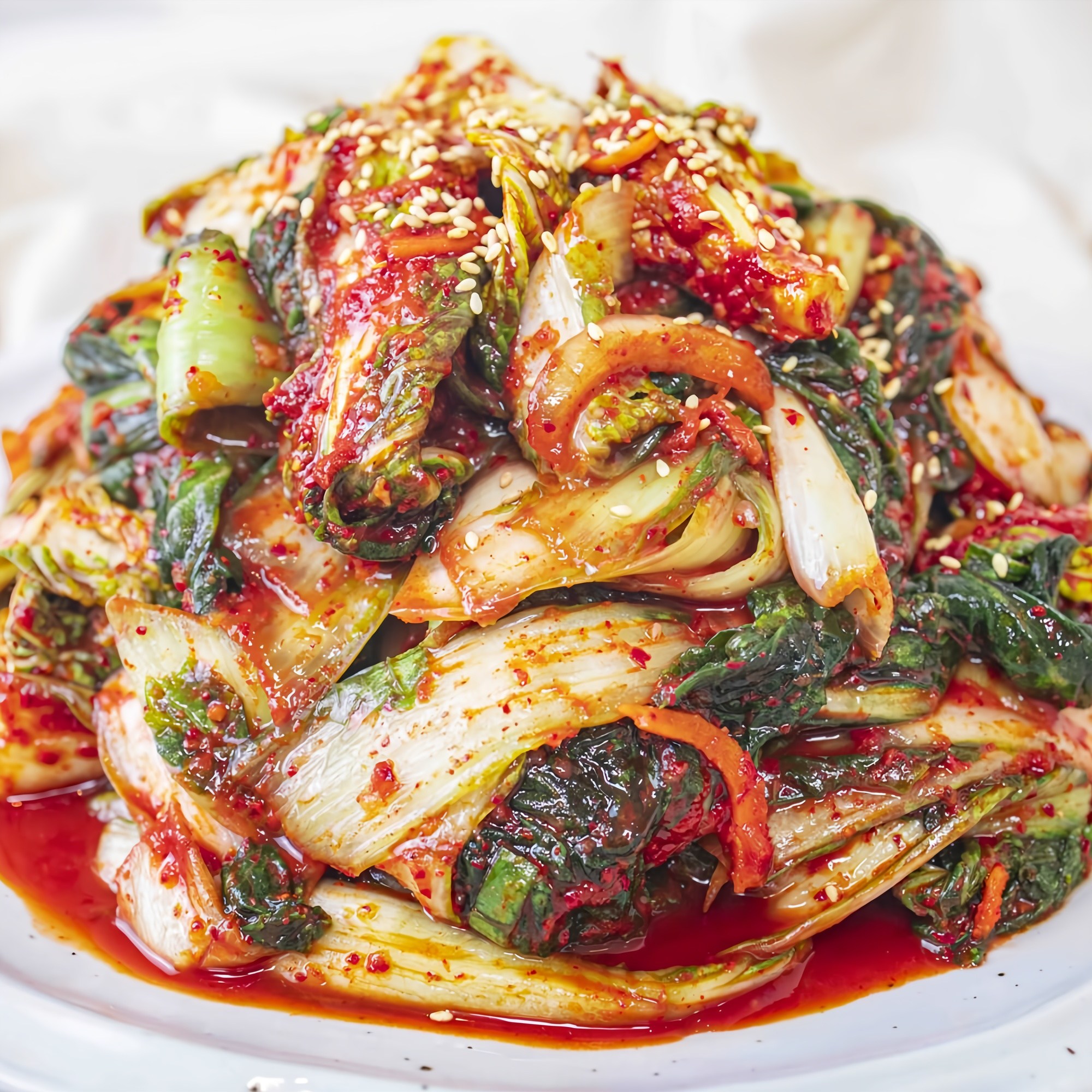 당일 신선하게 담아 보내는 국산 고춧가루로 담은 전라도식 단배추 얼갈이 김치 12,600원