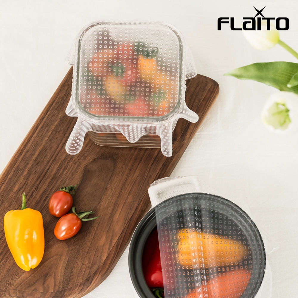 국산 플라이토 실리콘 에코랩 2P 3size 다용도 만능 음식덮개 음식커버 8,890원