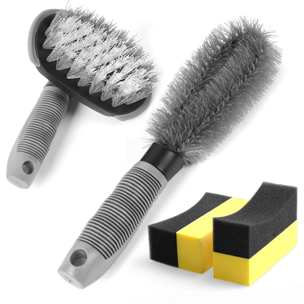 로드위너 차량용 타이어 휠 브러쉬 + 어플리케이터 3종 세트 6,800원