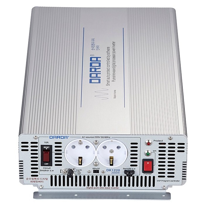 DK2420 다르다 순수정현파 차량용 인버터 24V 2000W 피앤케이하이테크 423,500원