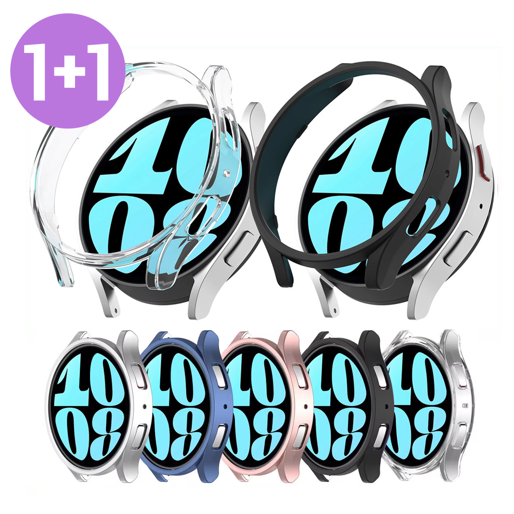 아야 1+1 갤럭시워치6 6클래식 하드 쉘 pc 보호 케이스 / 40 44 43 47mm 10,900원
