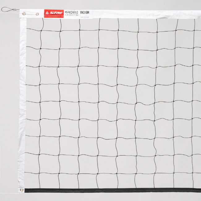 끼리 스타 배구 네트 6인제(고급형) VN310H 망두께 1.9mm 51,000원