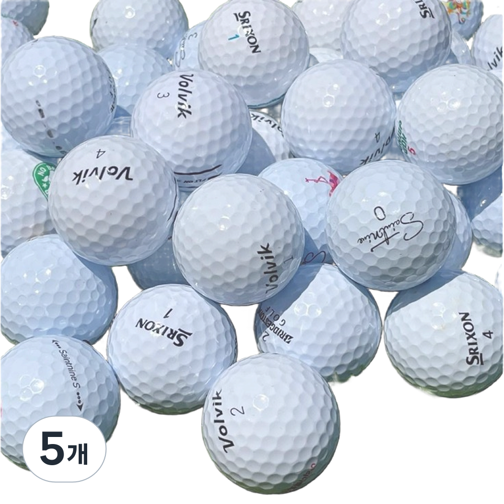 브릿지 유명 혼합볼 특a+급 골프공 로스트볼 비재생 38,500원