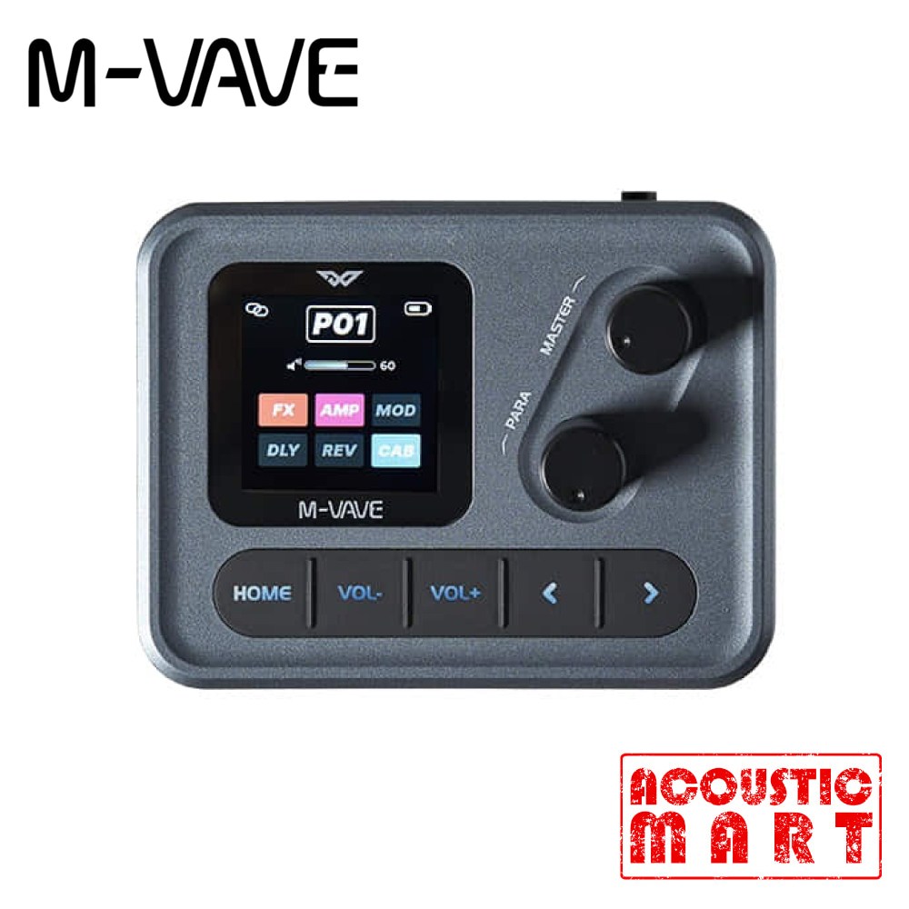 엠베이브 M-VAVE Pocket Amp 초소형 휴대용 멀티 이펙터 / 일렉기타 베이스기타 블루투스 충전식, 1개 80,000원