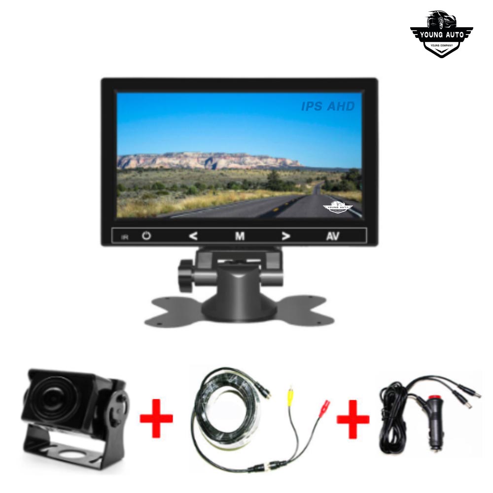 영오토 IPS패널 7인치/9인치 거치형 AHD화물차후방카메라풀세트 120,000원