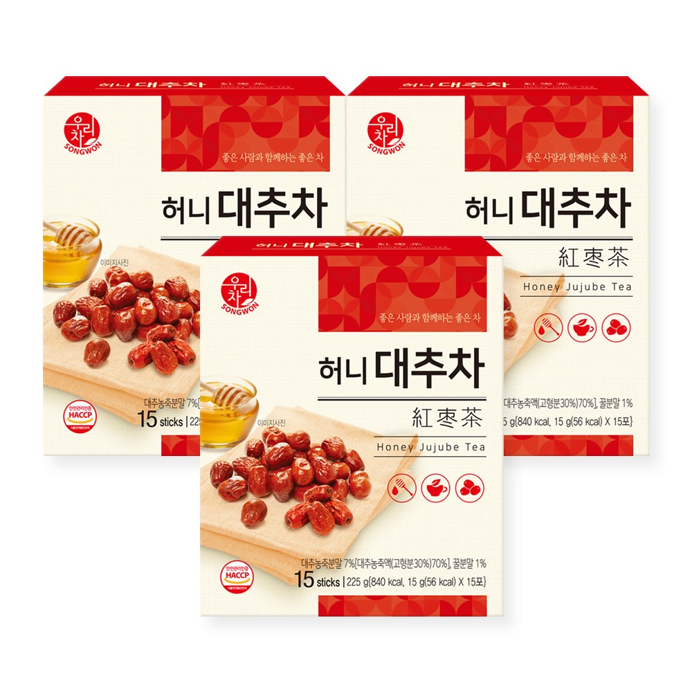 송원 우리차 허니 대추차 9,400원