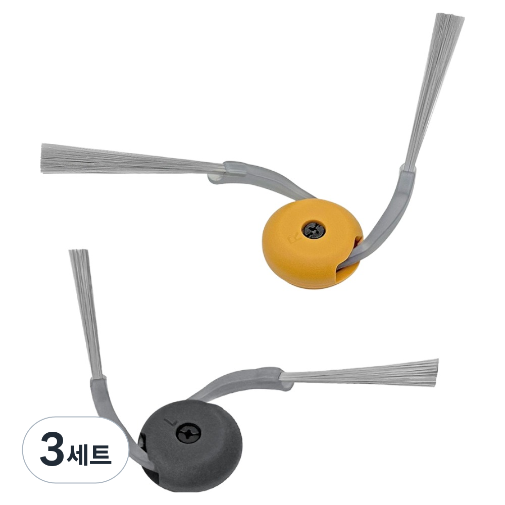 멋진공간 로보락 Q Revo Curv 2 Flow 호환 사이드 브러쉬 2종 세트, 3세트, 단일상품 9,070원