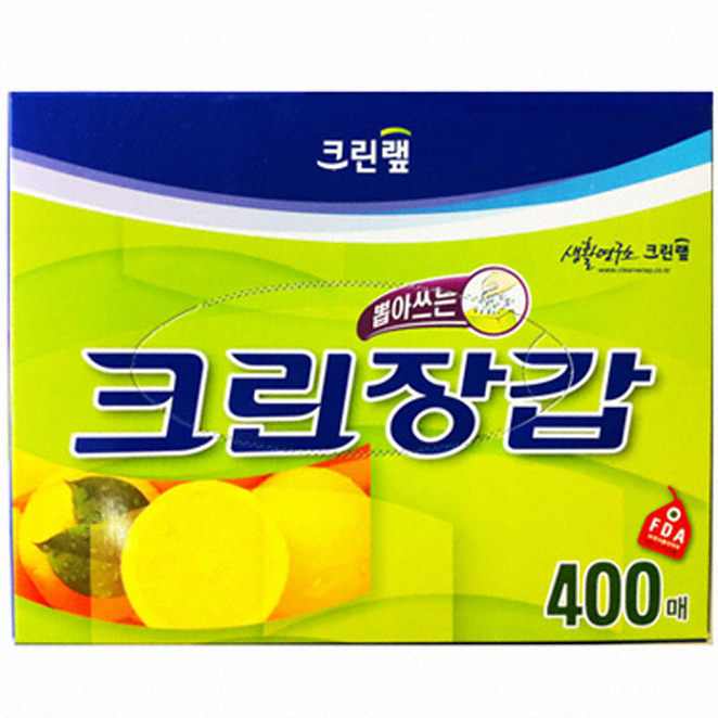 크린랩 크린장갑, 400개, 1개 8,400원