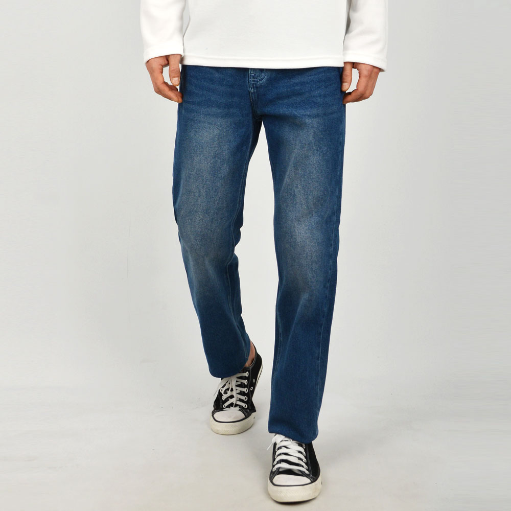 가이스토리 남성용 테이퍼드핏 일자핏 워싱 데님 빅사이즈 사계절 루벤청바지 28,370원