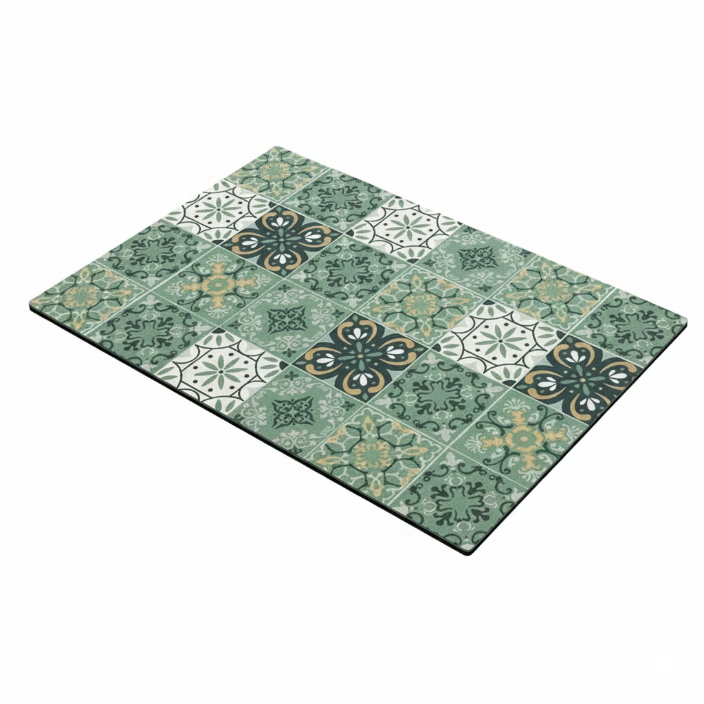 깔끔한 커피머신 매트, 미끄럼 방지 및 세척 용이, 30cm x 40cm x 3mm 4,700원