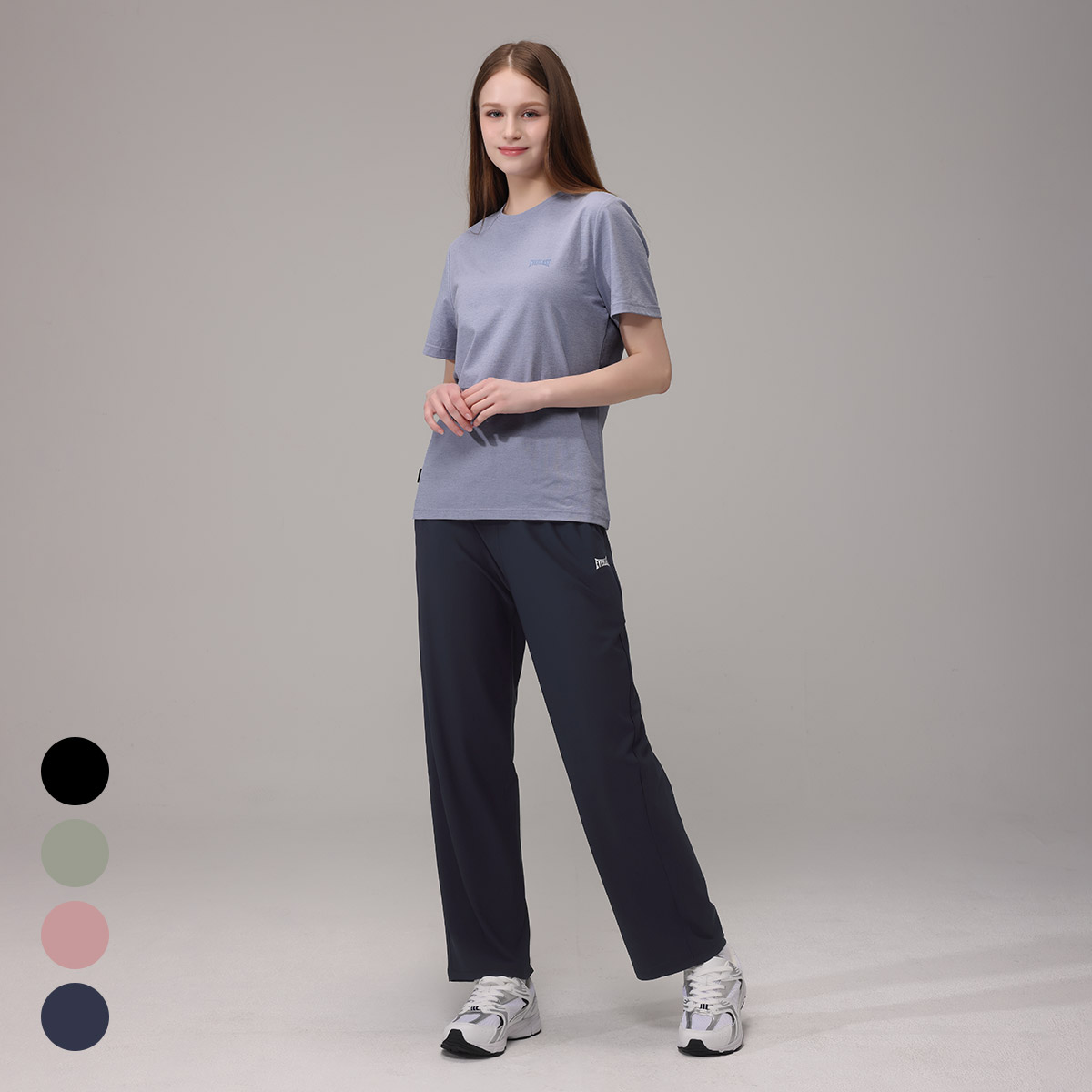 에버라스트 여성 9부 쿨링 바지 스트라이프 팬츠 15,840원