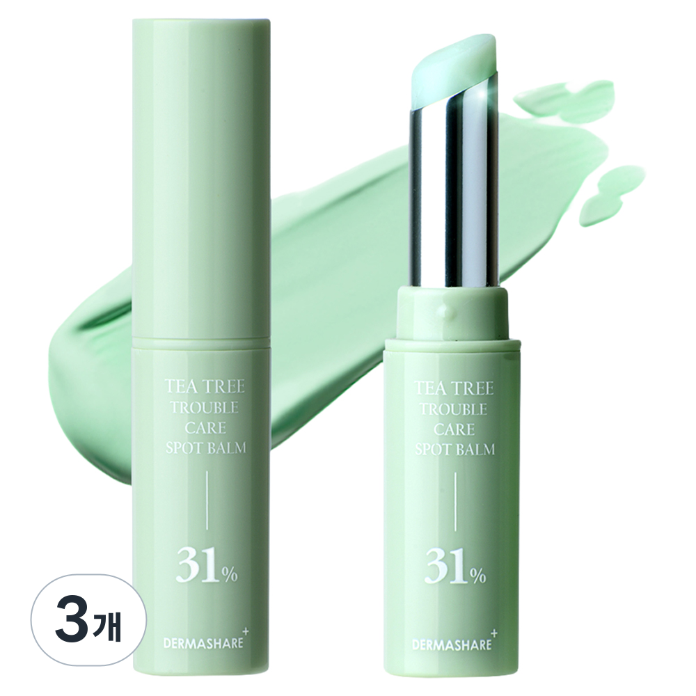 더마쉐어 티트리 트러블 케어 스팟 밤, 3.5g, 3개 19,300원