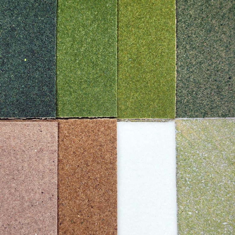 포레스 건축모형재료 포레스 잔디매트 잔디매트 다크그린 외 8종 디오라마 베이스 7,000원