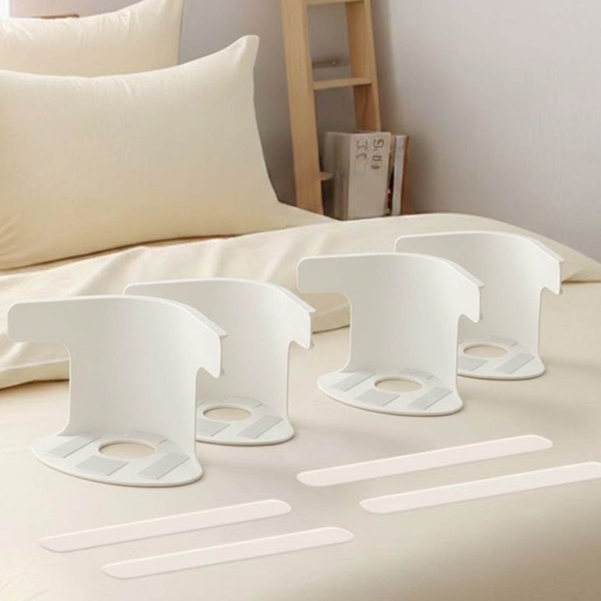 에쉬하우스 논슬립 고정 침대 시트 밀림방지 홀더 2p, 화이트 9,000원