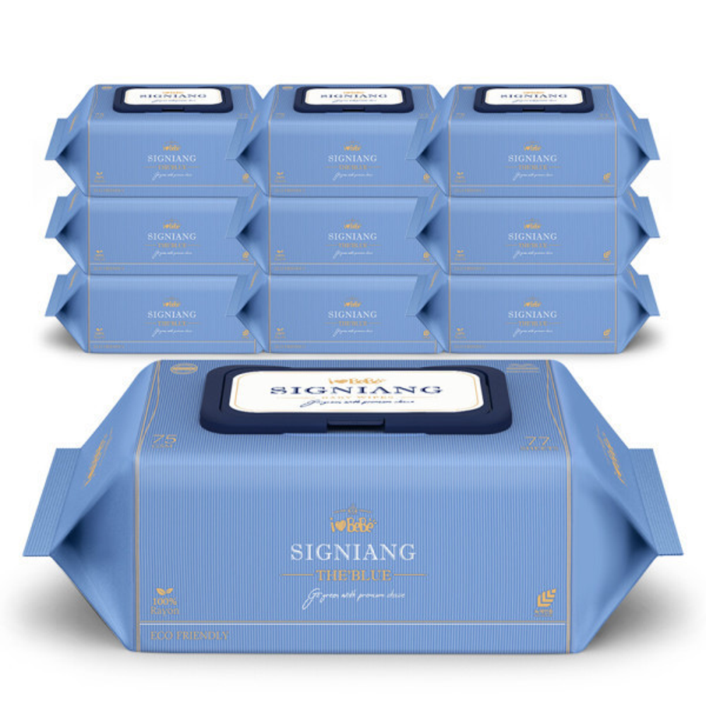 아이러브베베 시그니앙 누아르 75g 엠보 77매 캡형 10팩 19,900원