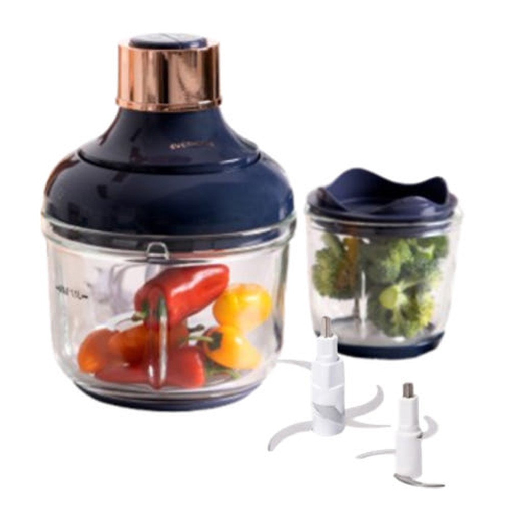 에버홈 프리미엄 전동 마늘 다지기 만능 듀얼 고기 야채다지기 대용량 믹서기, 1세트, 네이비 59,000원