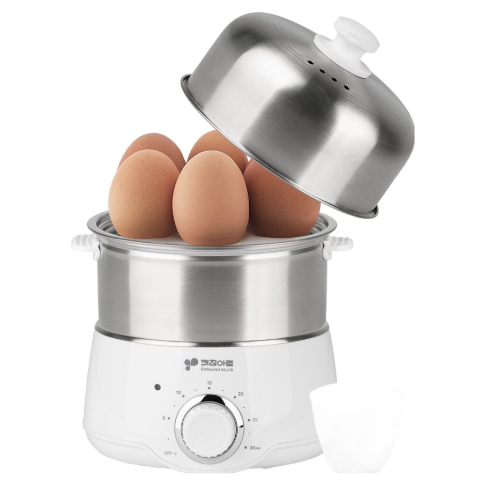 키친아트 2단 스테인리스 계란찜기 28,000원