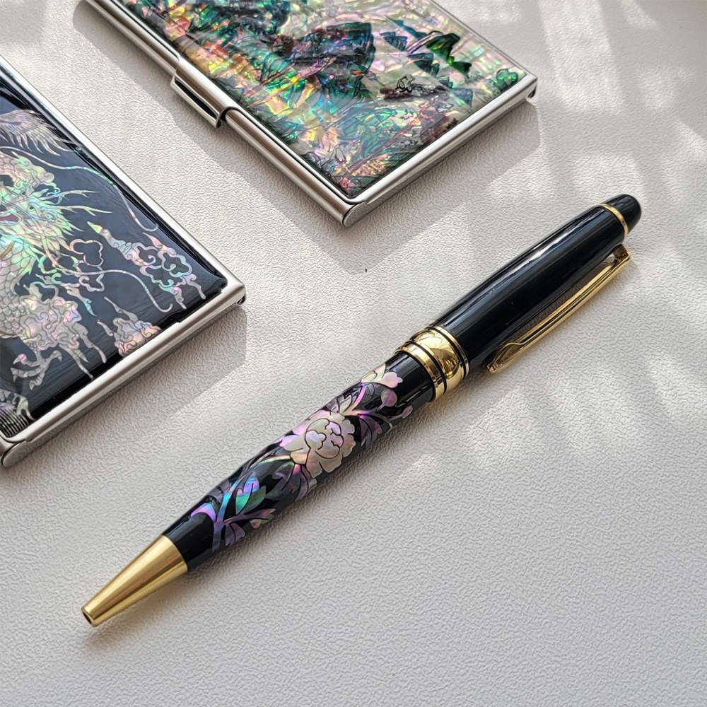 [외국인 선물] 고급 나전칠기 수제 자개 볼펜 한국 전통 기념품 16,800원