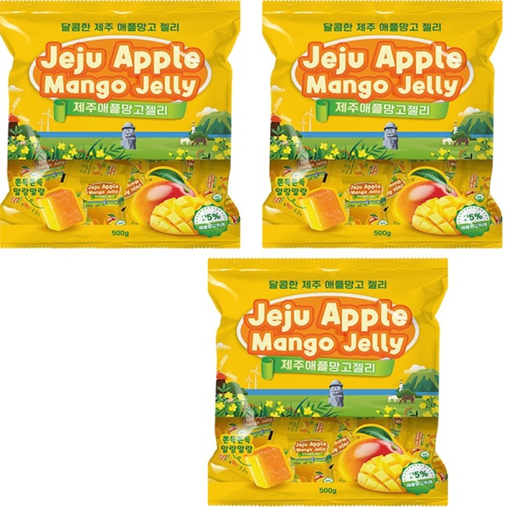 제주애플망고젤리500g3개 26,620원