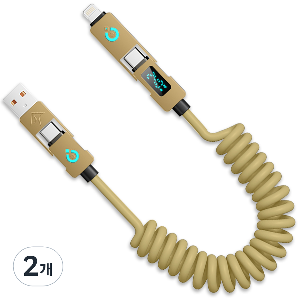 240W 4in1 데저트 스프링 데이터 고속충전 케이블 32,900원