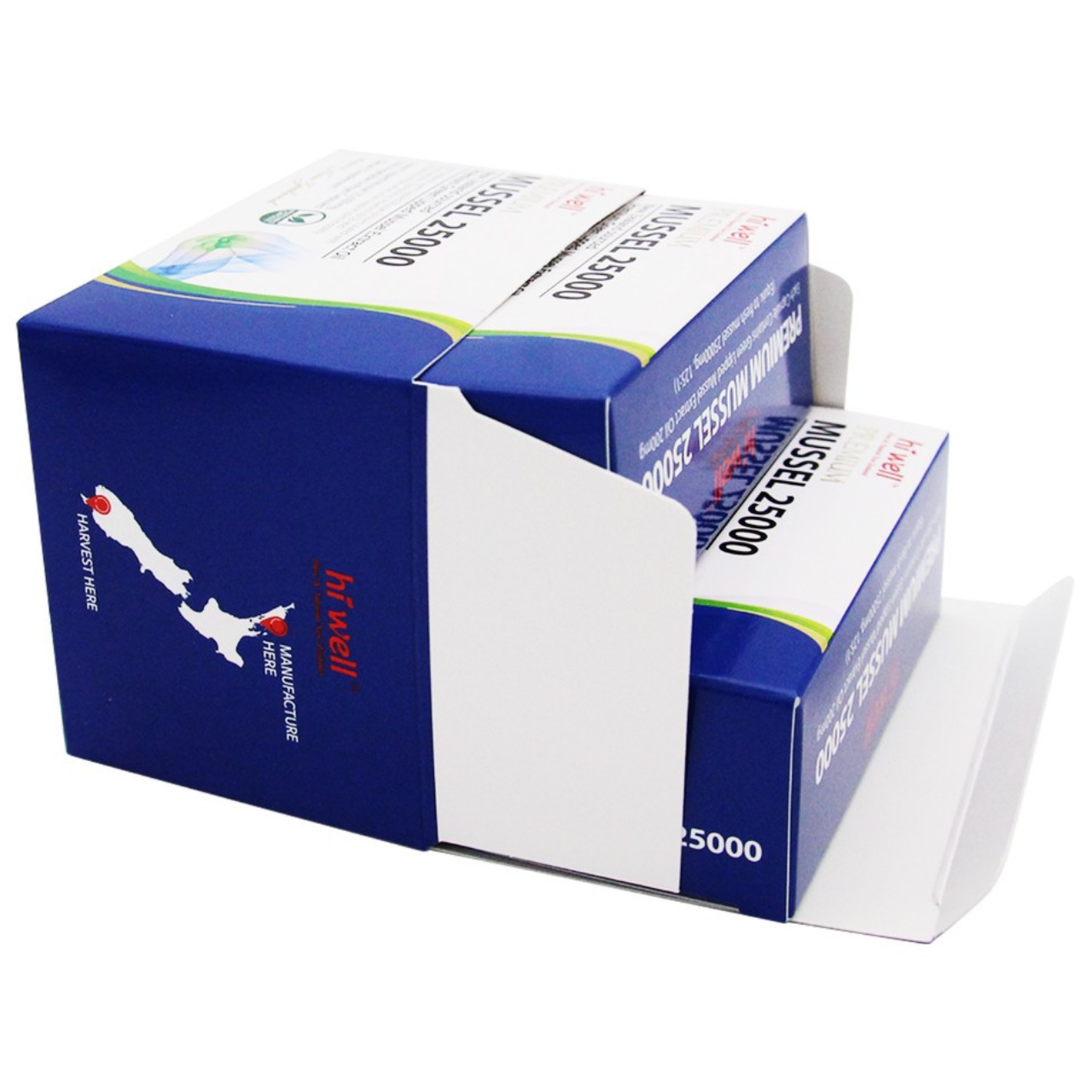 Hiwell Mussel 25000 100캡슐 하이웰 초록홍합 오일 뉴질랜드 초록입홍합+ 해조칼슘, 1개, 100캡슐+해조칼슘, 100정 189,000원