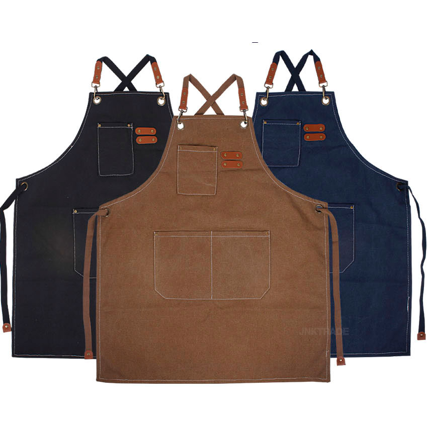 깨비다 바리스타 캔버스 네일아트 앞치마 5,500원