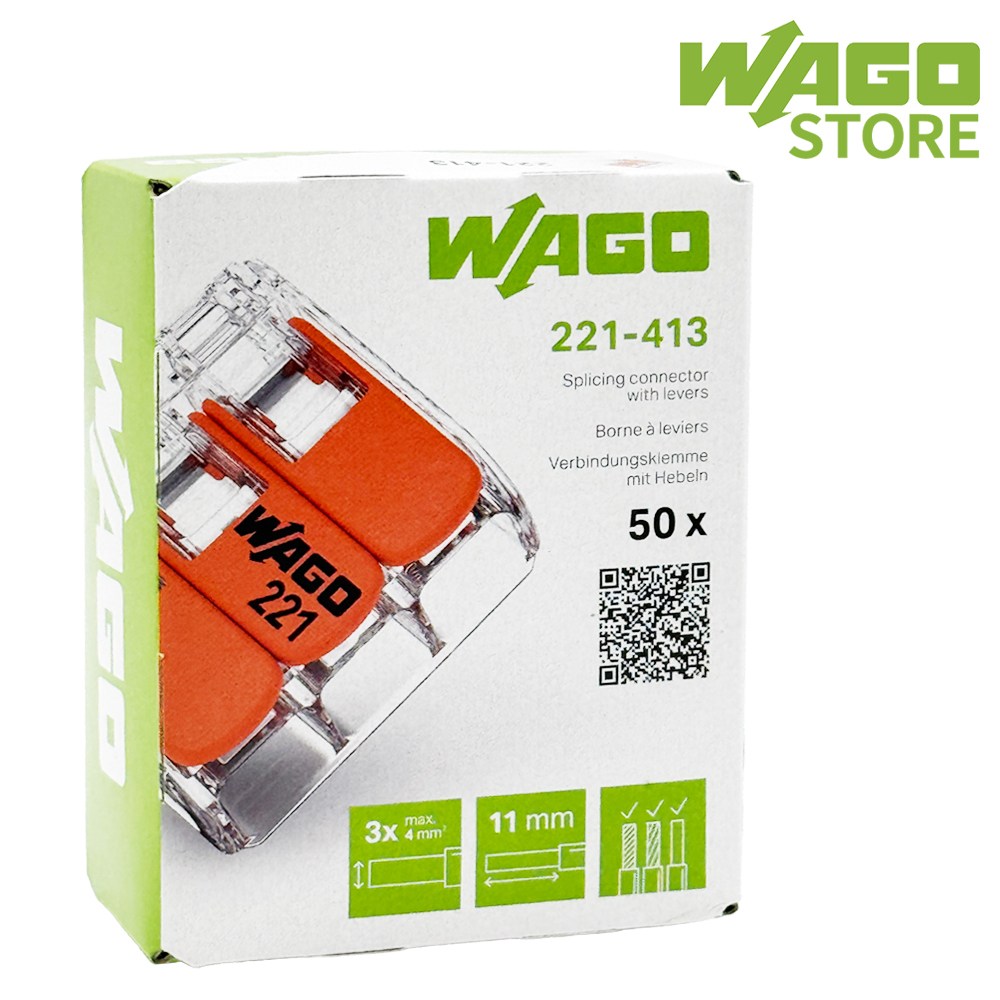 와고 와이어 커넥터 221-413 21,000원