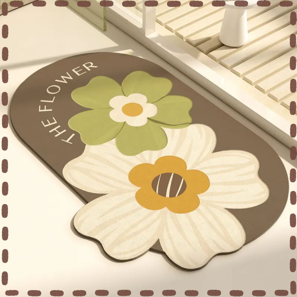 심플리프 물기순삭 미끄럼방지 규조토 발매트, 1개, 브라운 21,900원