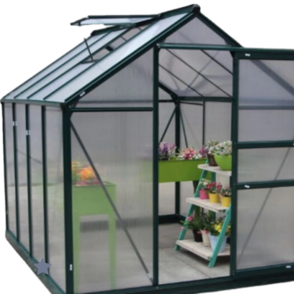 초원담 온실 썬룸 텃밭 조립식 비닐하우스 농막 창고 미니 소형 중형 대형 농업 셀프시공 1,355,000원