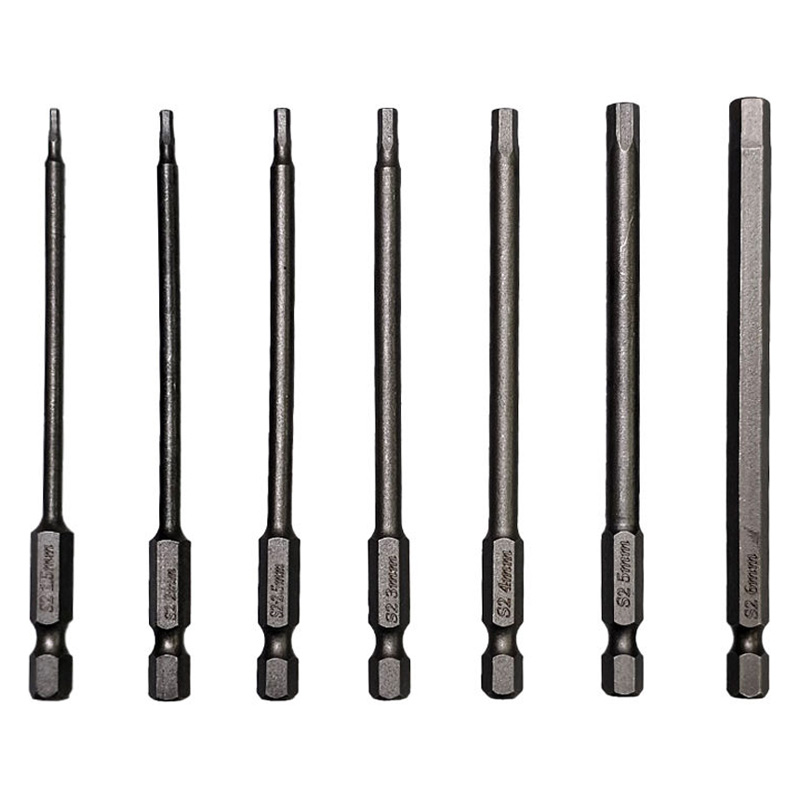 스탠맨 6각생크 자석 육각드라이버 비트 100mm x 7종 세트 5,900원