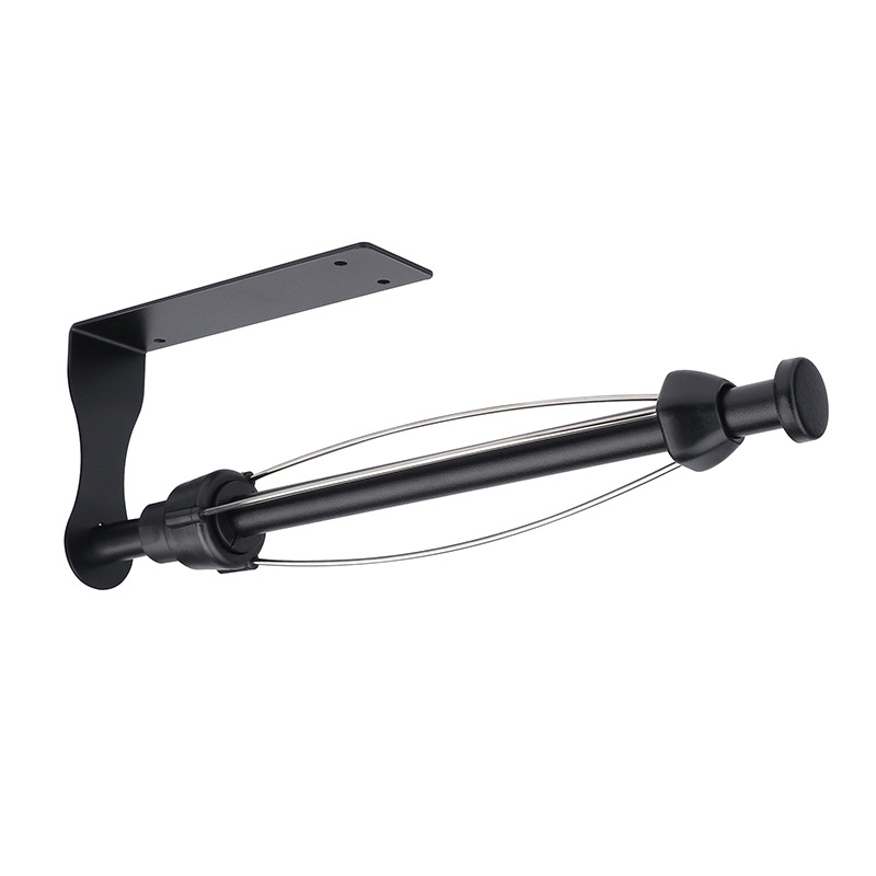 싱크대 키친타올걸이 거치대 홀더 키친타월 무타공 주방 정리 선반 코스트코 대형 꽂이 수납장, 1개, 블랙 17,900원