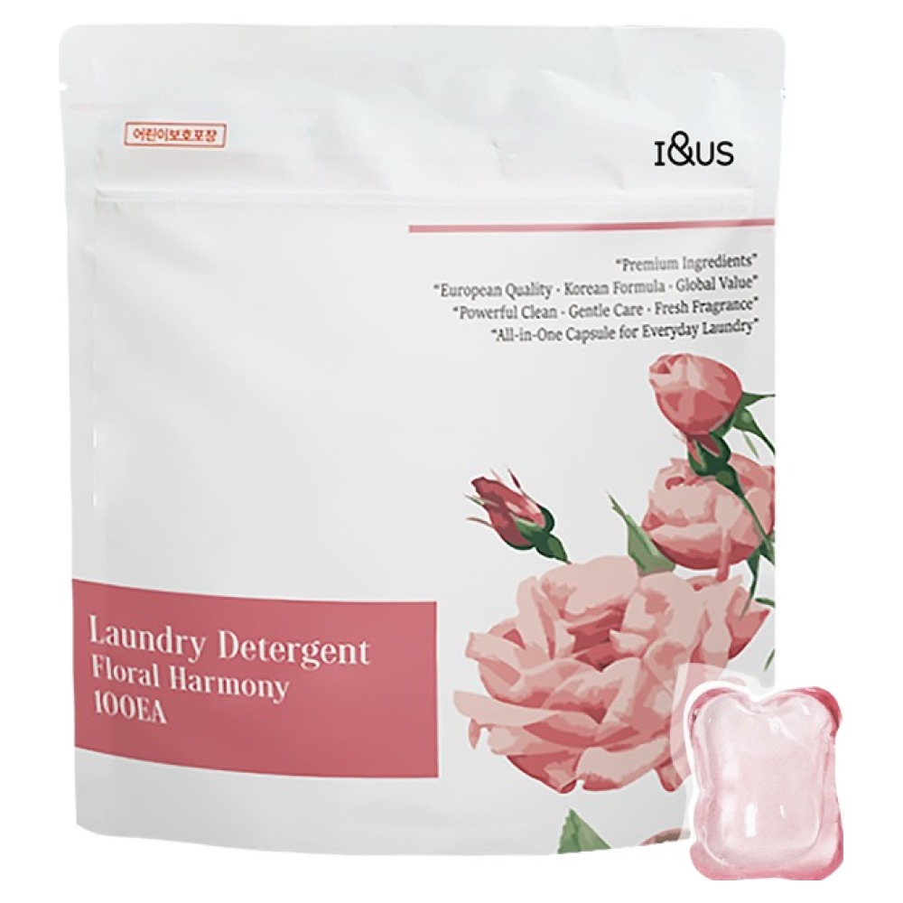 아이앤어스 프리미엄 고농축 캡슐세제 플로럴하모니, 1개, 100개입 13,120원