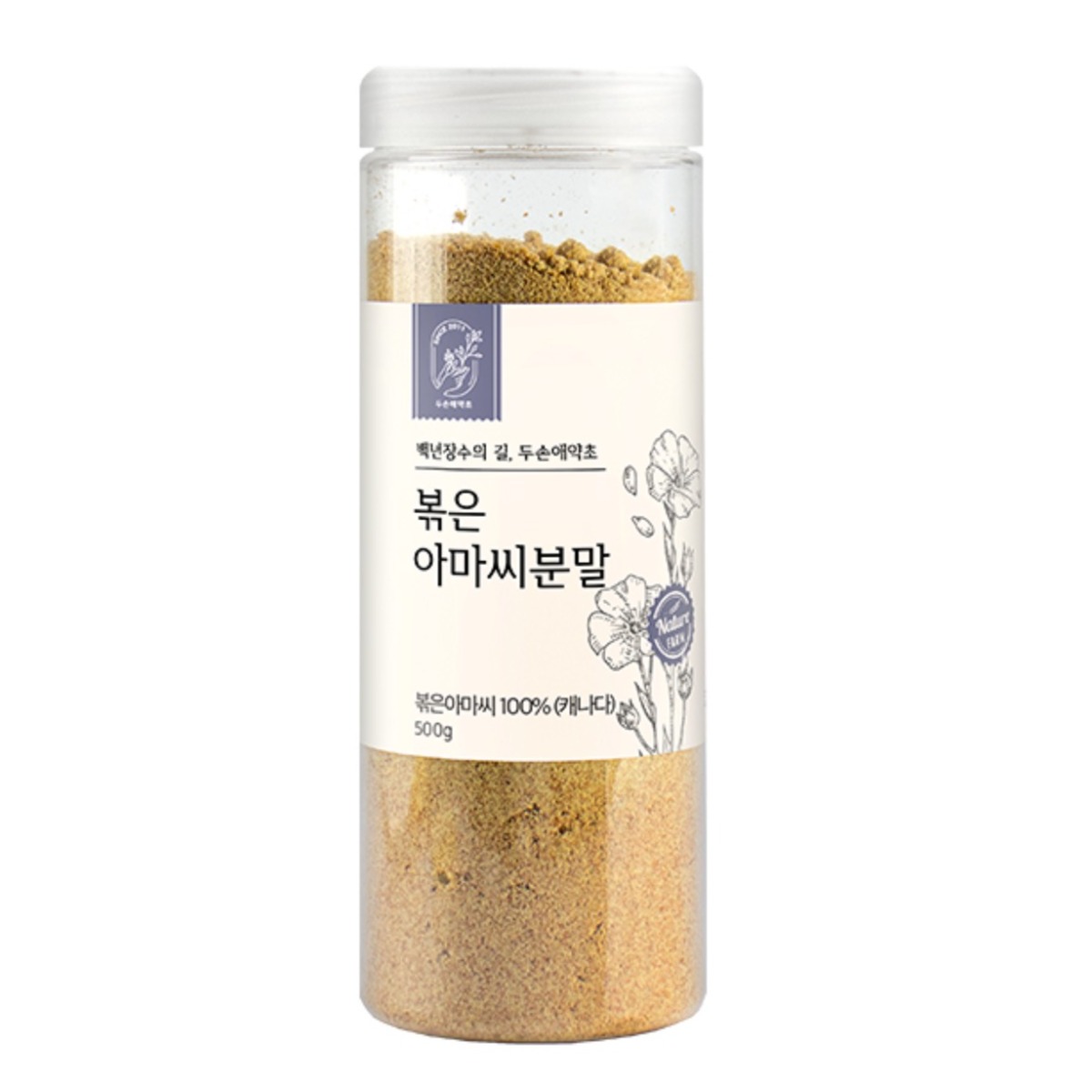 두손애약초 볶은아마씨분말, 1개, 500g 12,990원