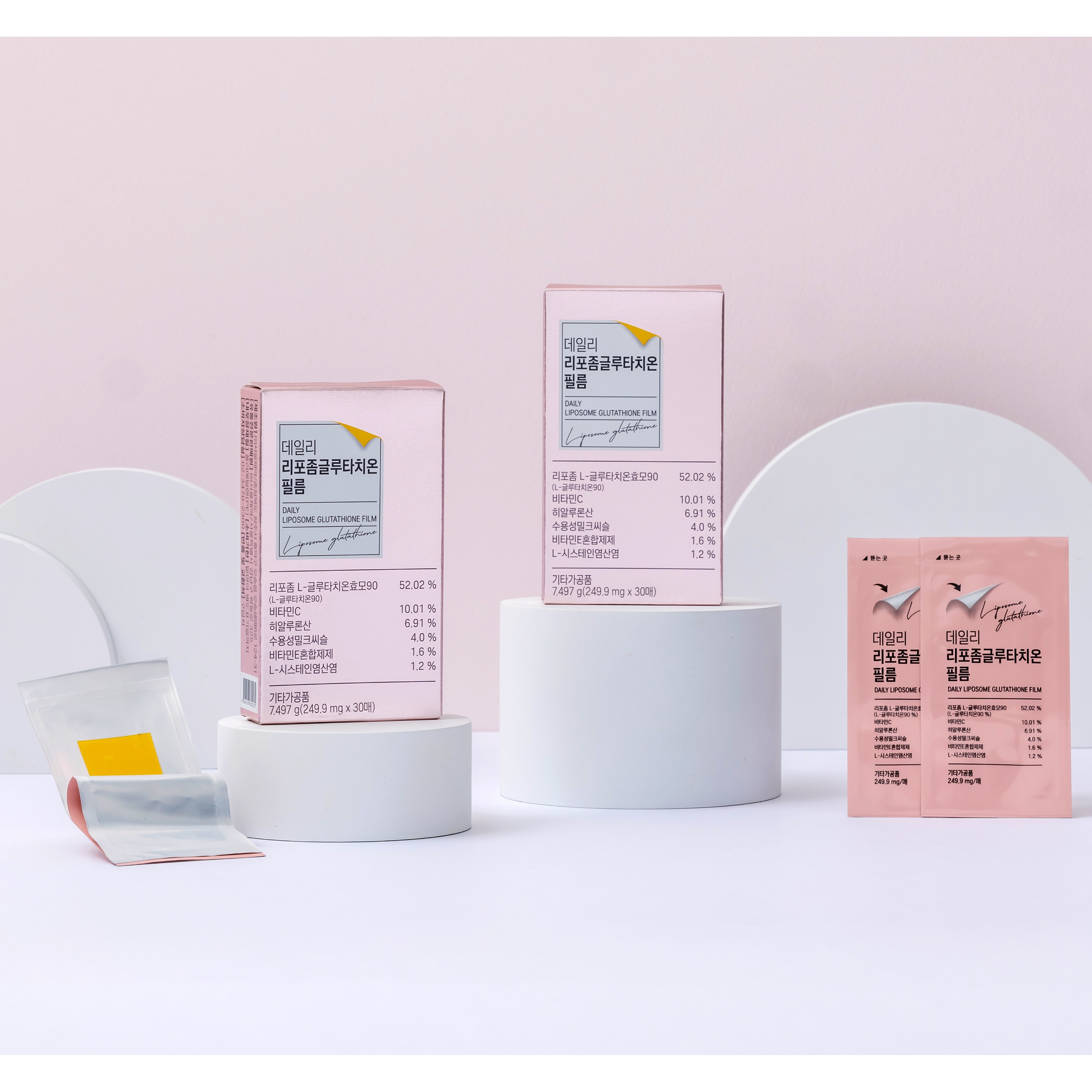 서울제약 고순도 고함량 미백 이너뷰티 영양제 데일리 리포좀 글루타치온 필름 30매 6개 108,450원