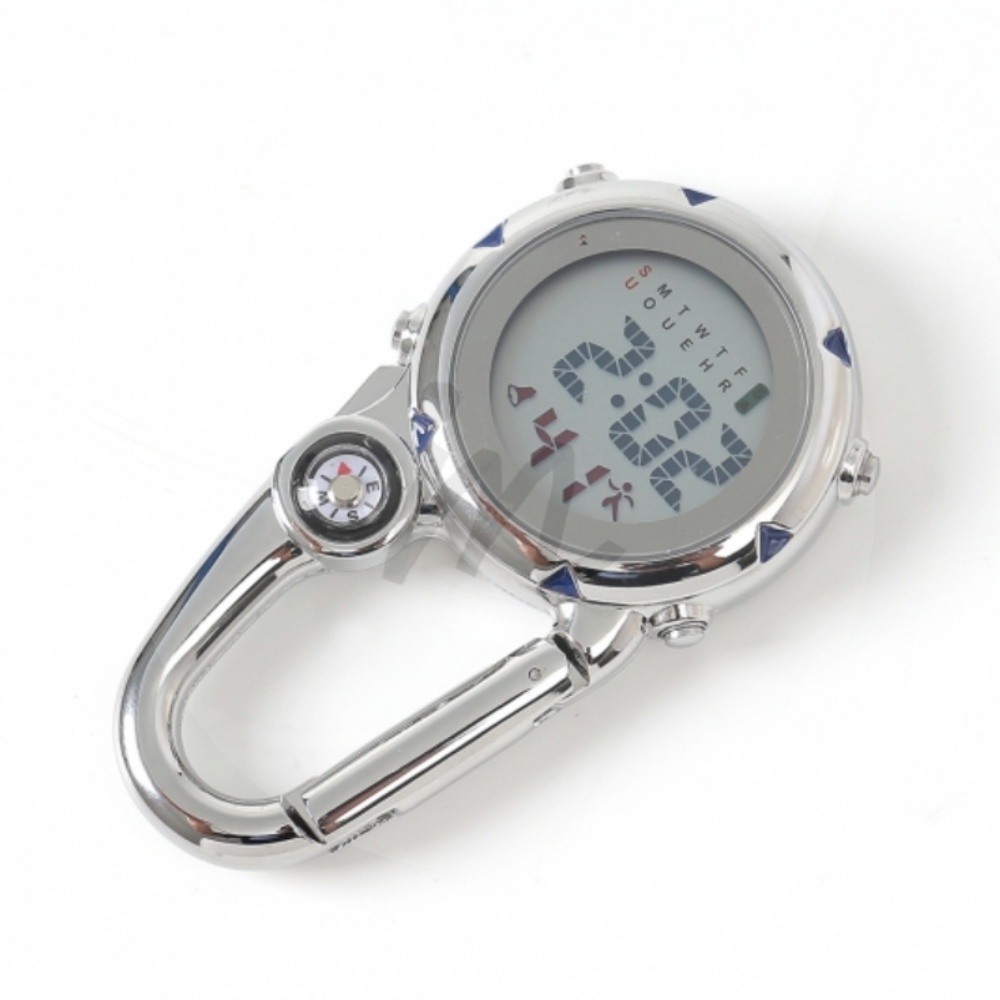 꿀이맘 액티브 카라비너 스포츠 시계 실버/블루 30대여자시계 27,200원