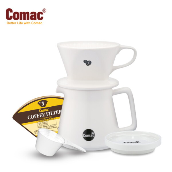 [코맥] 자기서버 드립세트400ml (DN10) [커피필터/커피드리퍼/커피서버/핸드드립세트/드립커피/드립용품/커피용품] 33,800원