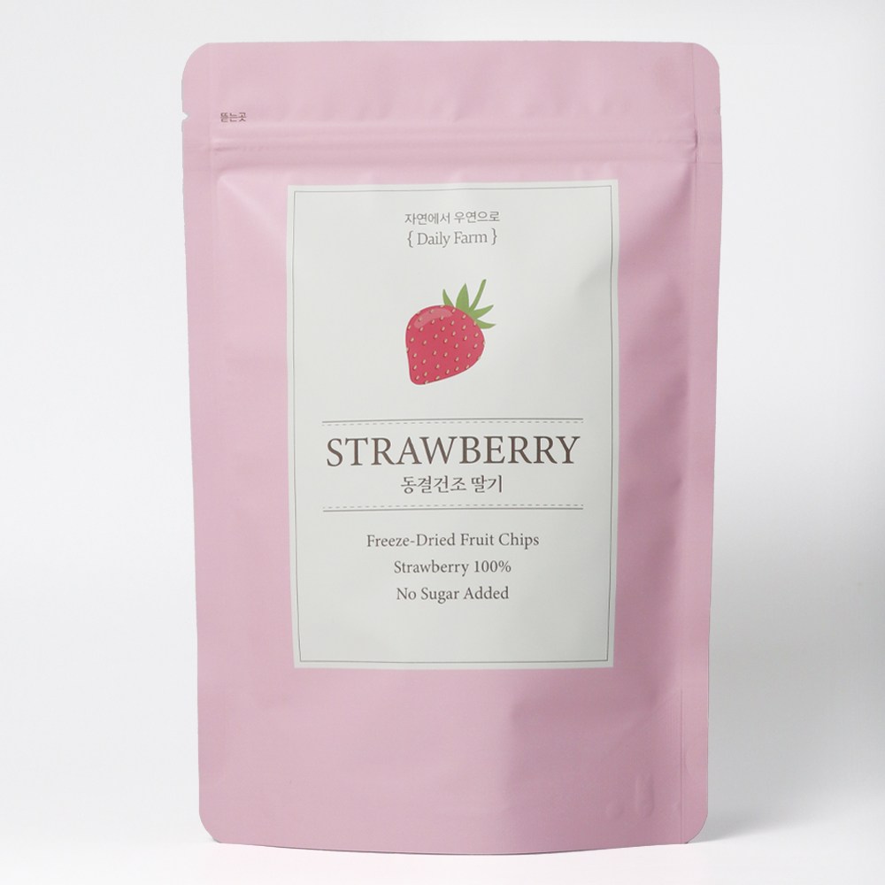 무첨가 무설탕 동결건조 과일칩 딸기칩, 3개, 35g 14,900원
