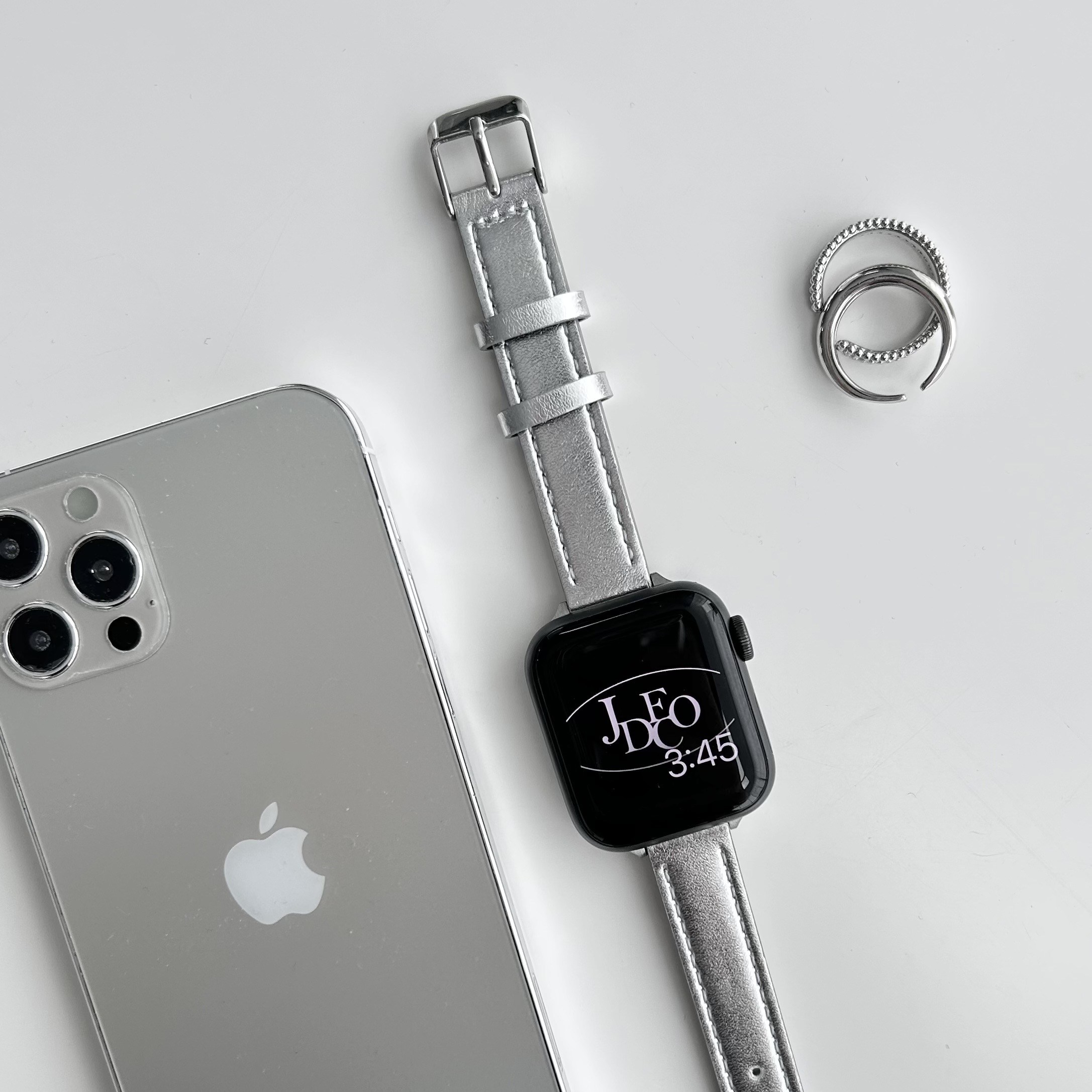 제이데코 애플워치 호환 슬림 가죽 스트랩 밴드 13,900원