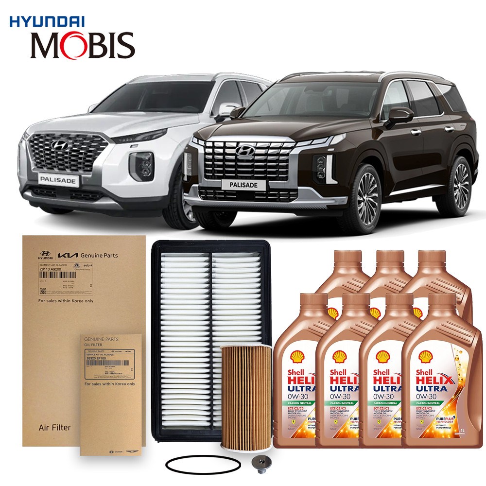 더뉴 팰리세이드 2.2 디젤 (22년식 이후) 순정필터+쉘합성유, 1개 135,630원