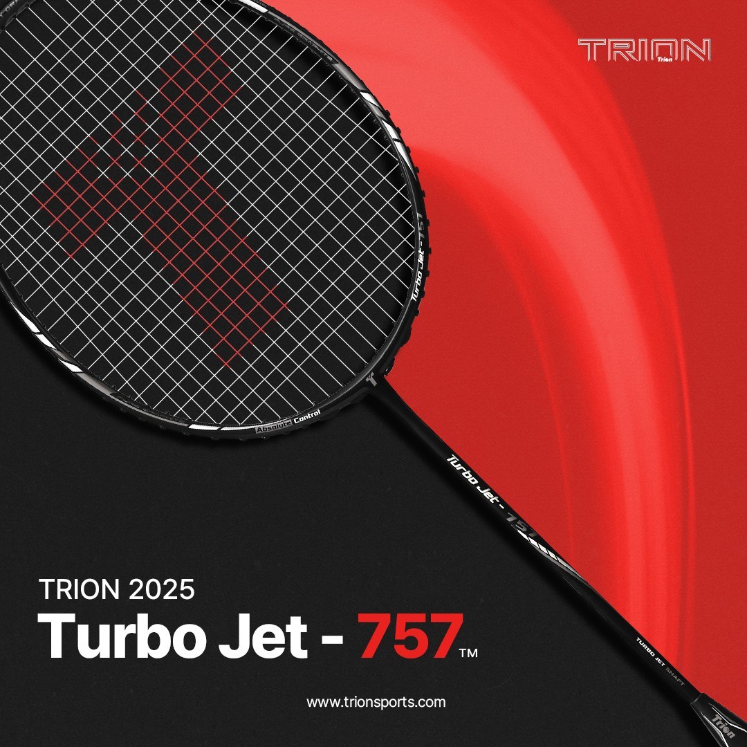 트라이온 TURBO JET 757 터보 젯 올라운드형 배드민턴라켓 + 줄 26 장력 BG66 ULTIMAX + 그립 2개 + 트라이온 헤드커버, 1개 68,000원