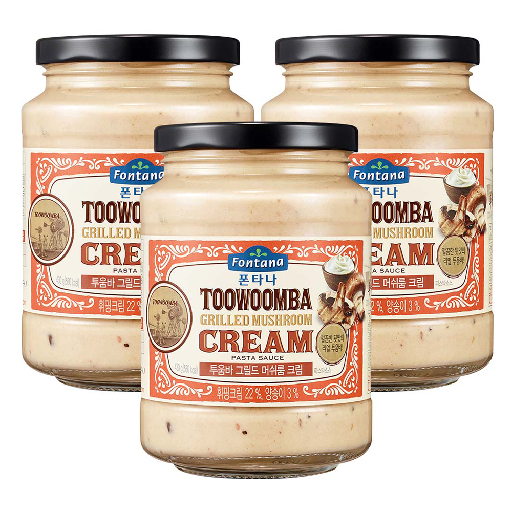 폰타나 투움바 그릴드 머쉬룸 크림 파스타소스 18,210원