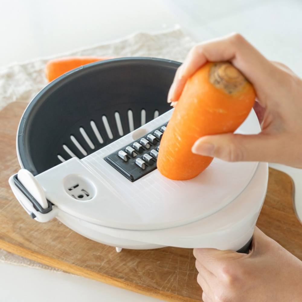 엄군마켓 만능 채칼 10종 세트 슬라이스 회전 채반 양배추 감자 당근 23,800원