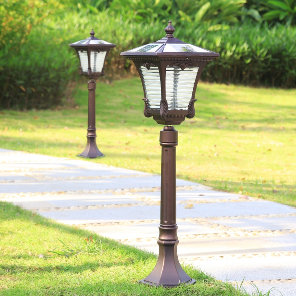 진성 태양광 LED 80cm 사각 가로등 (2색상지원) 잔디등 데크등 정원등 태양등 86,700원