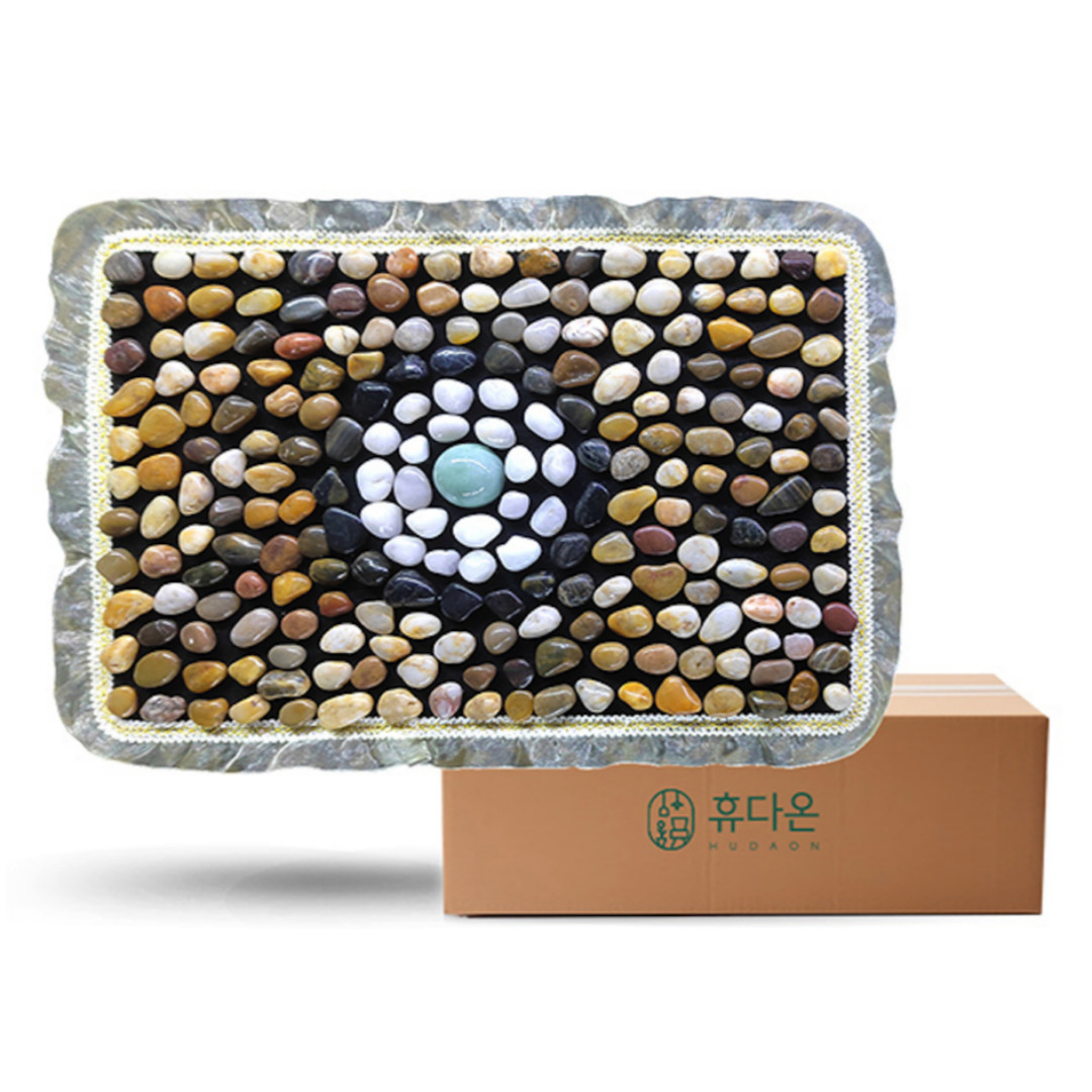 휴다온 맨발걷기 초고밀도 자갈 지압매트 중형, 1개, 중앙돌길, 현재가 18,900원