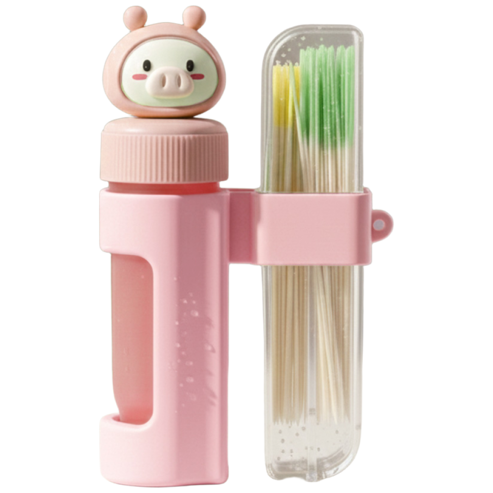 이어홀 클리너 스틱 180개입 피어싱 귀걸이 구멍 관리, 1개, 핑크 10,300원